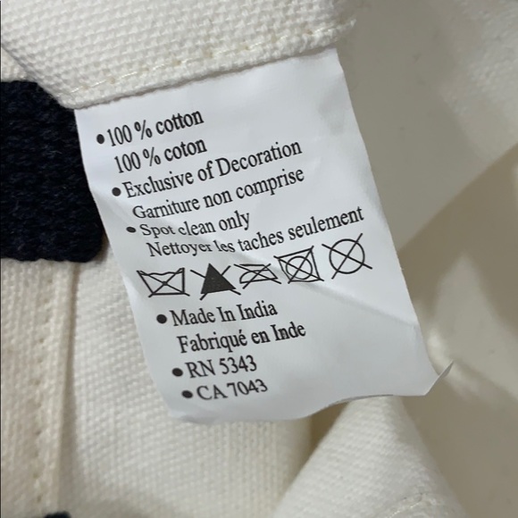 3/$12 Wine Canvas Bag ‘LET’S GET MERRY’ NWT - Picture 6 of 6